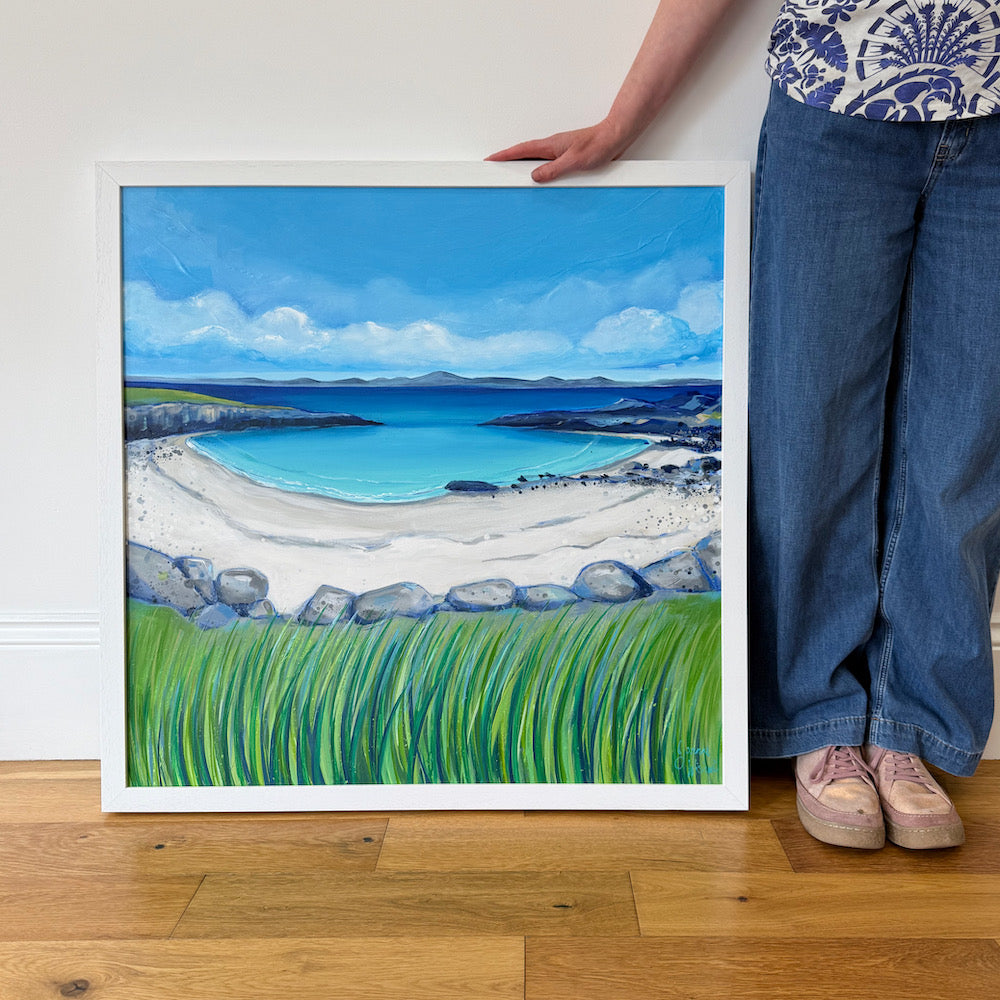 Island Beach Escape | Original Painting