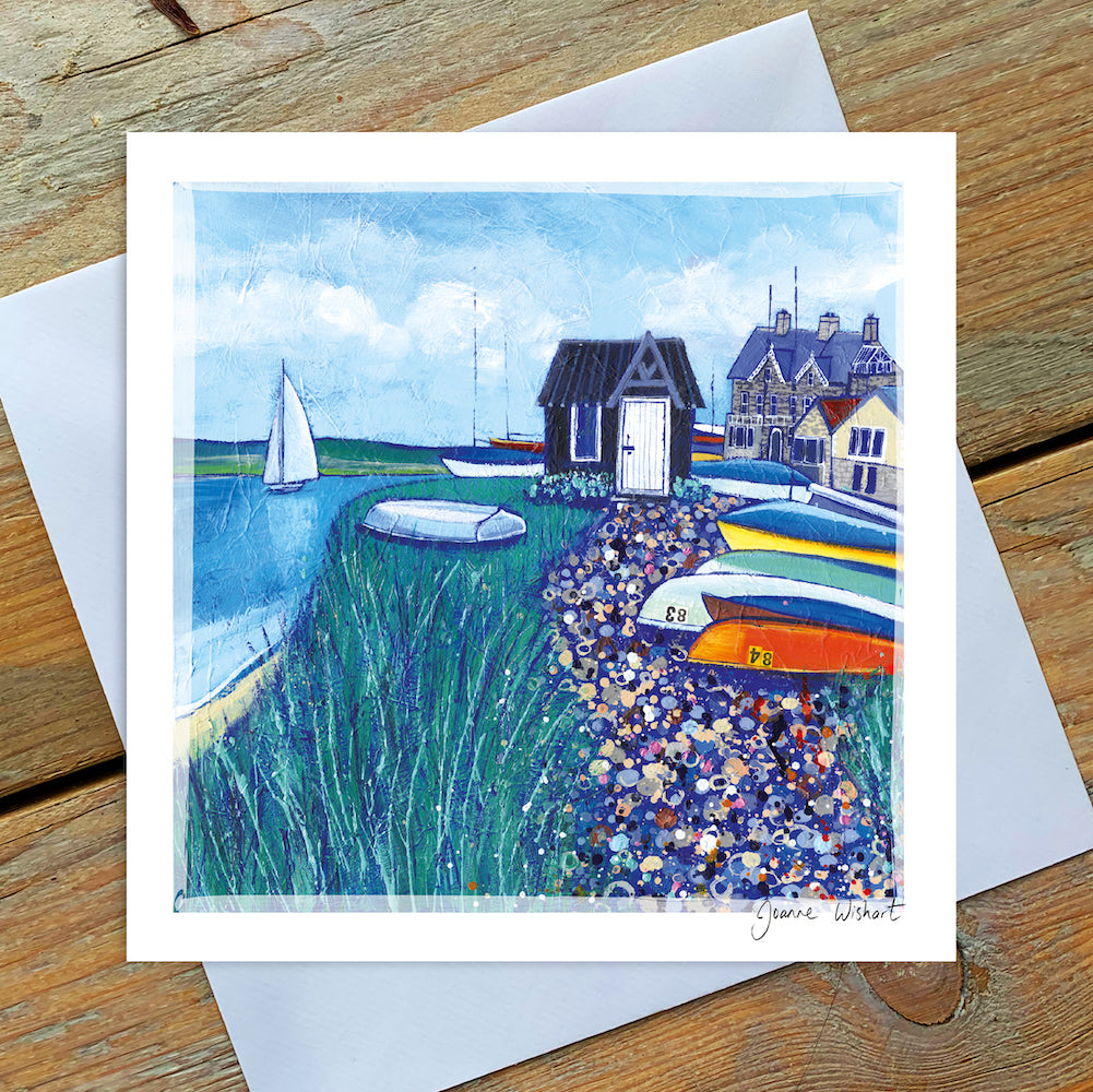 The Ferry Hut, Alnmouth | Greetings Card