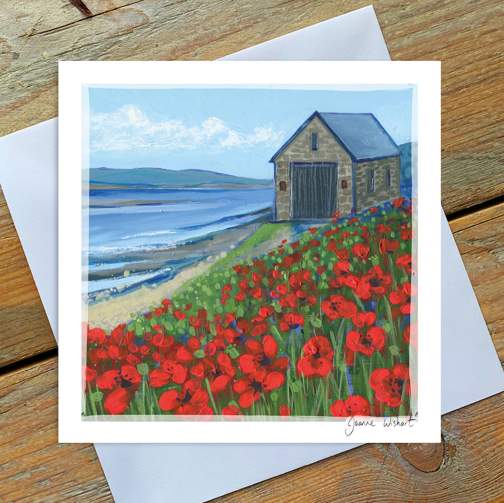 Old Lifeboat House, Lindisfarne | Greetings Card