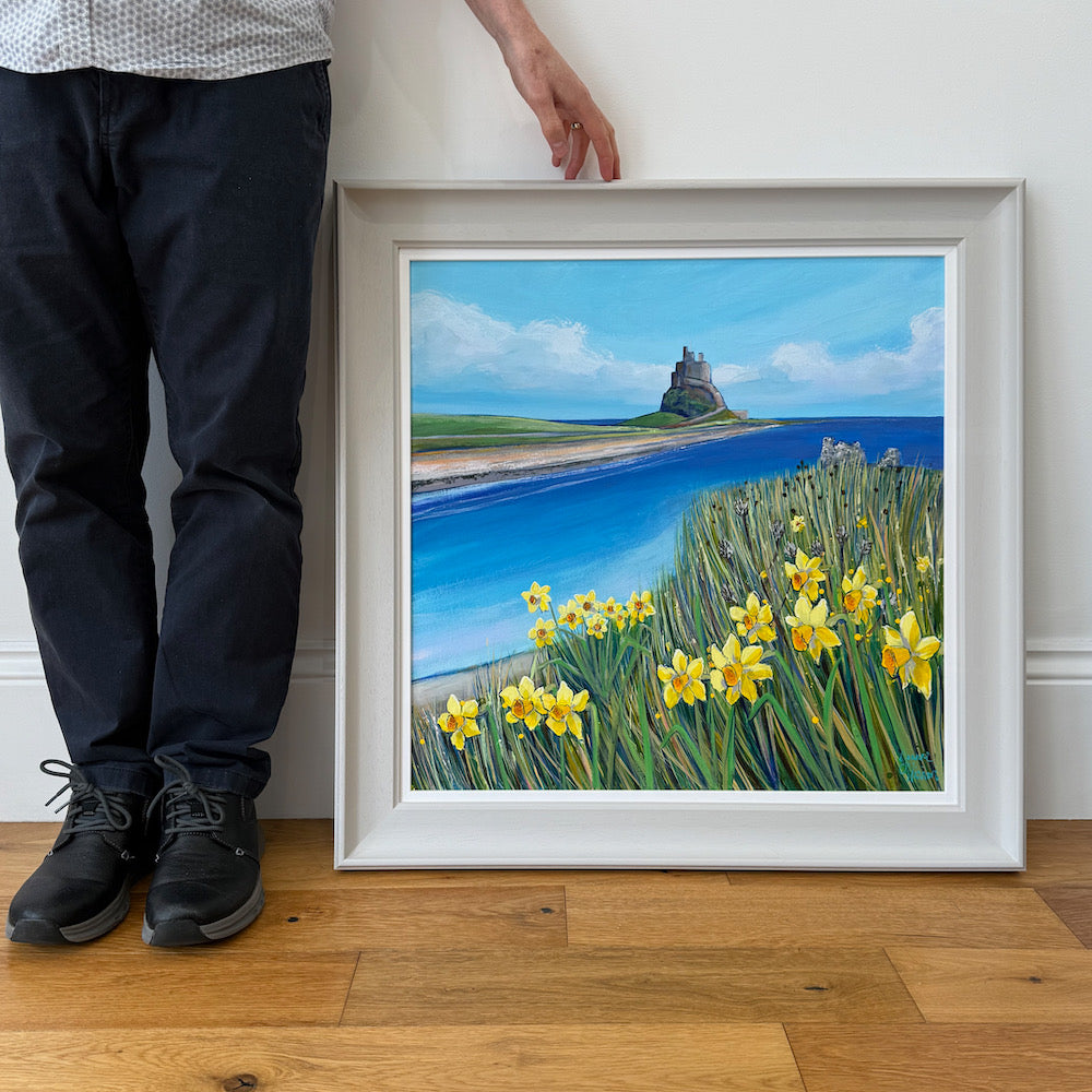 Lindisfarne Spring Daffodils | Original Painting
