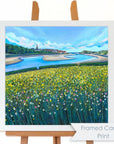 Alnmouth Beyond the Blooms | Northumberland Art Print