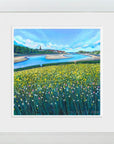 Alnmouth Beyond the Blooms | Northumberland Art Print