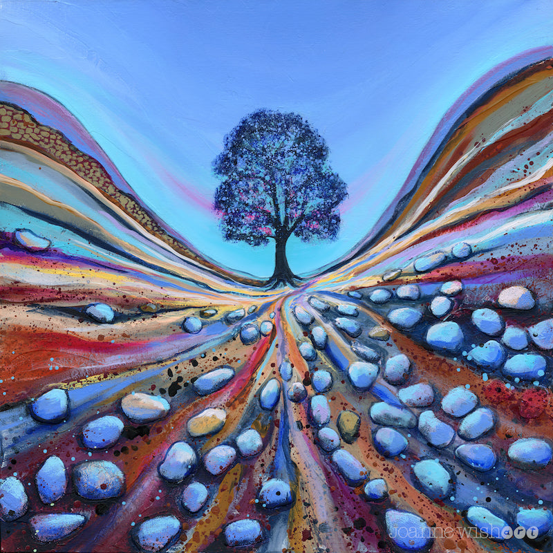 Rooted on Hadrian&#39;s Wall | Art Print