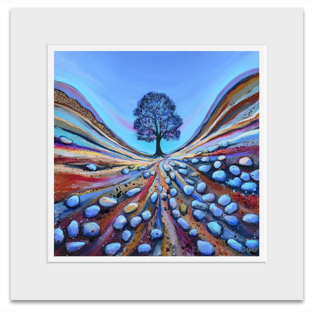 Rooted on Hadrian&#39;s Wall | Art Print