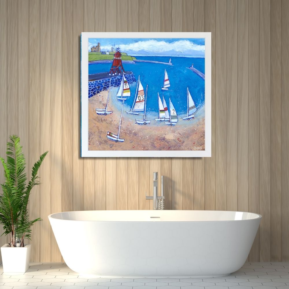 Sailing South Shields | Art Print