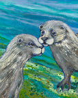 Sea Otters - Original Painting