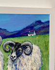 Sheep Grazing the Glen - Original Painting