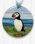 Puffin - Ceramic Hanging Decoration