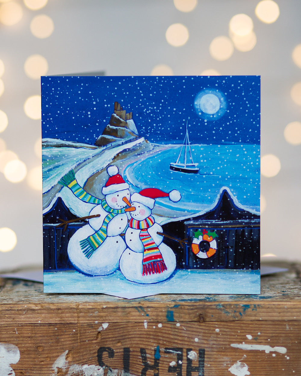 North East Landmarks Christmas Card | Card Pack of 6