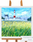 Souter Lighthouse in Spring Art Print