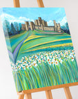 Springtime at Alnwick Castle - Art Print