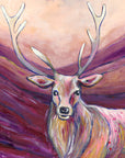 Stag in the Glen - Original Painting