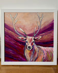 Stag in the Glen - Original Painting