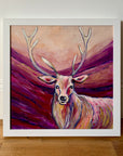 Stag in the Glen - Original Painting