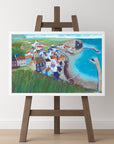 Sunny Staithes | Art Print