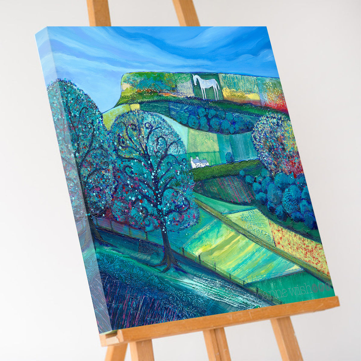 The White Horse - Fine Art Print