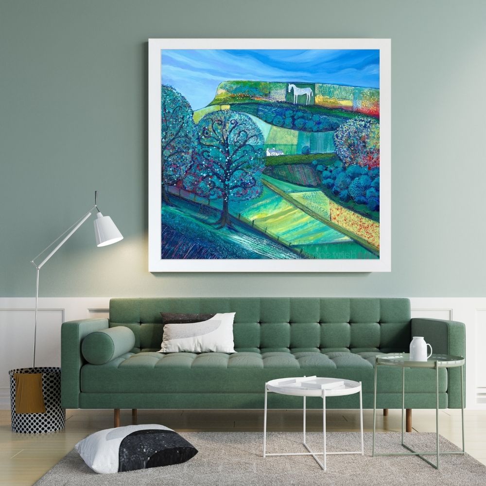 The White Horse - Fine Art Print