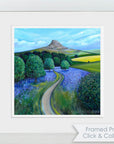 The Path to Roseberry Topping - Art Print