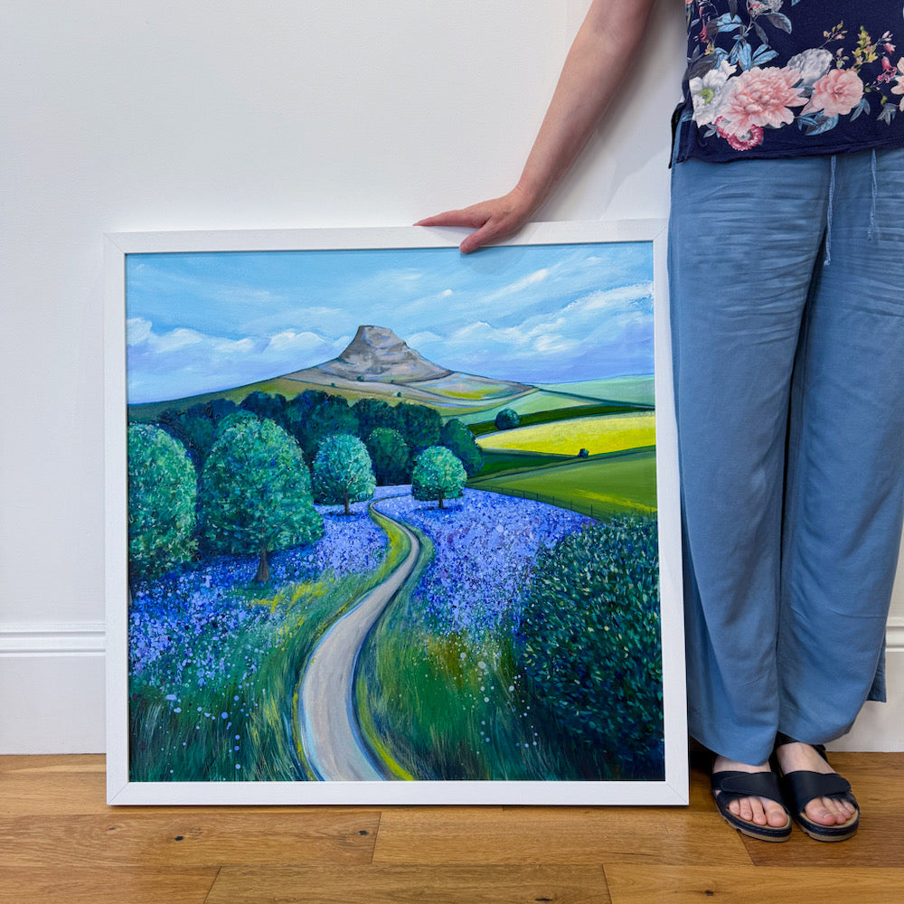 The Path to Roseberry Topping - Original Painting