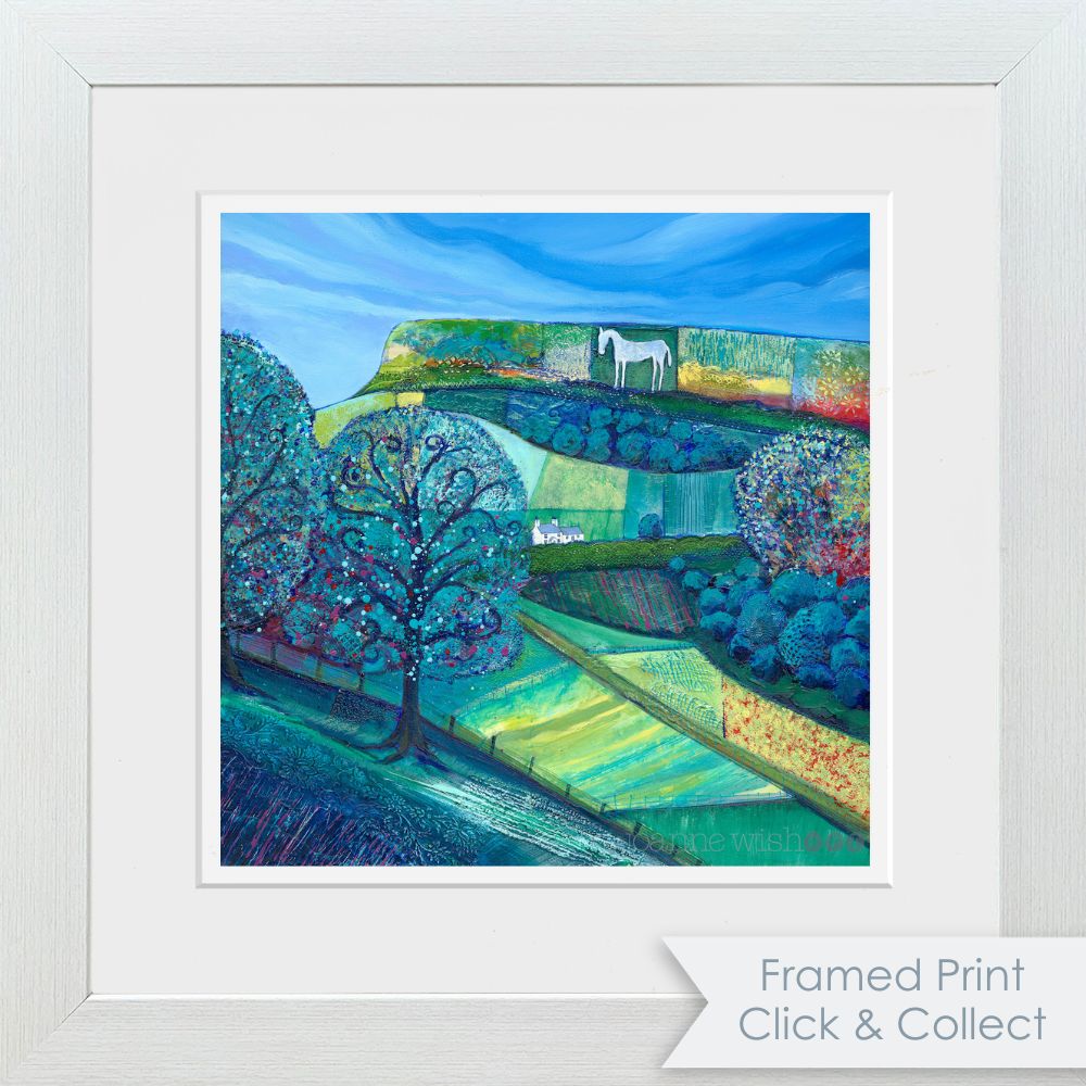 The White Horse - Fine Art Print