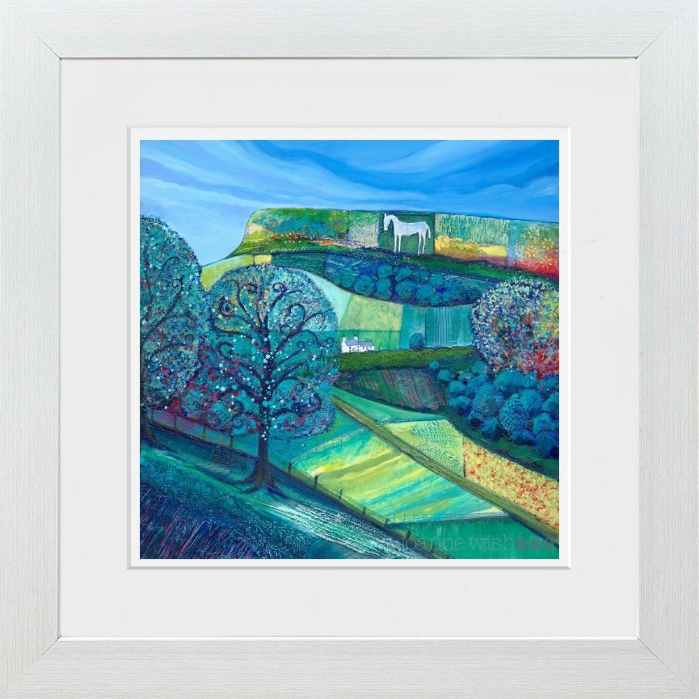 The White Horse - Fine Art Print