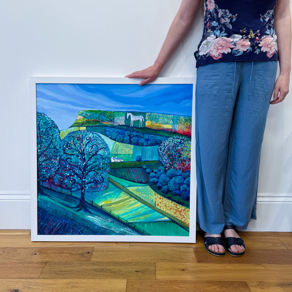 The White Horse - Original Painting