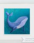 Big Blue Whale | Fine Art Print