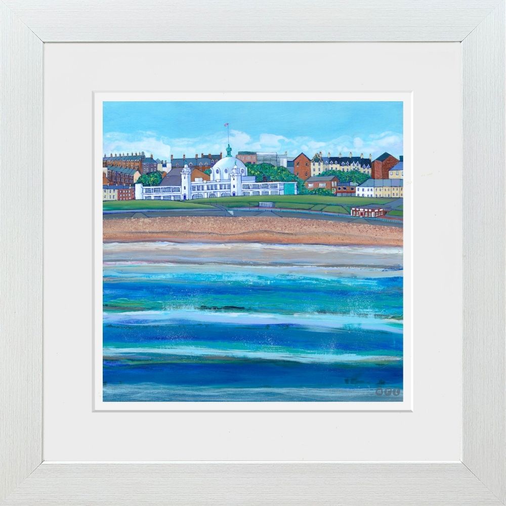 Whitley Bay Seafront Art Print