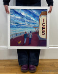 Winter Walk on the Prom | Original Painting