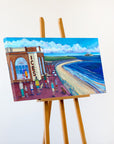 Blue Sky over Rendezvous | Whitley Bay Art Print
