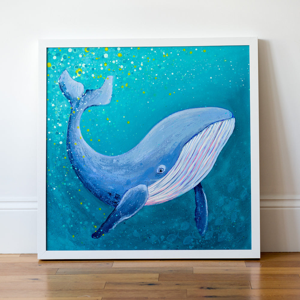 Big Blue Whale | Fine Art Print