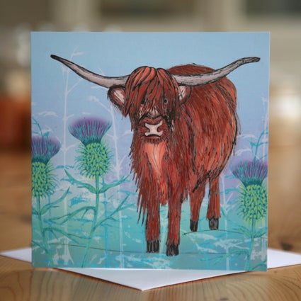 Highland Cow | Greetings Card