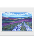 A walk on Simonside - Northumberland Landscape Print
