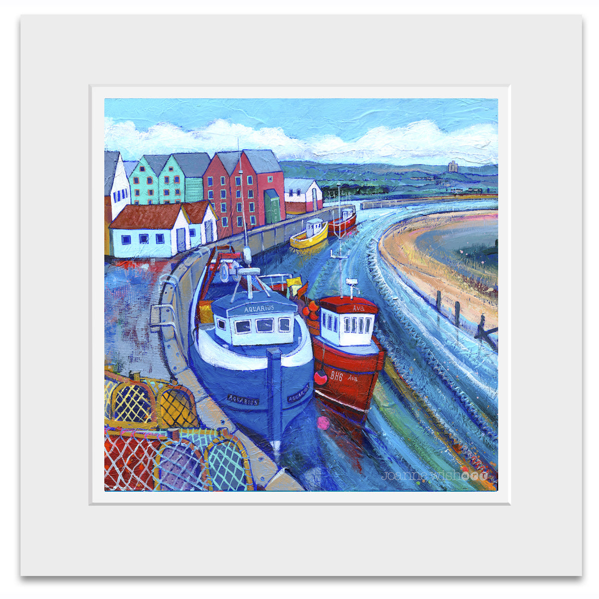 Amble Harbour | Northumberland Art Print