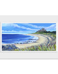 Blue Sky over Bamburgh - Northumberland Art Print