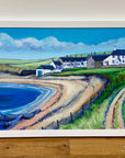 Blue Sky Over Low Newton | Northumberland Painting