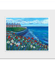 Mounted print of Browns bay in Cullercoats.