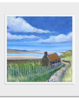 Coastal Path to Budle Bay Art Print