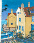 A fine art print of the cod and lobster pub in Staithes.