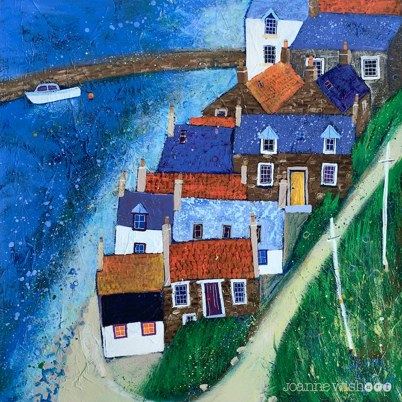 Rooftops of Crovie | Art Print