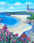 Cullercoats in Bloom Print