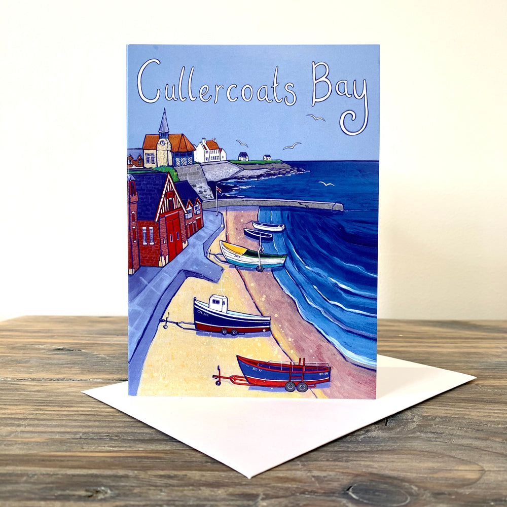 Cullercoats Bay - Card