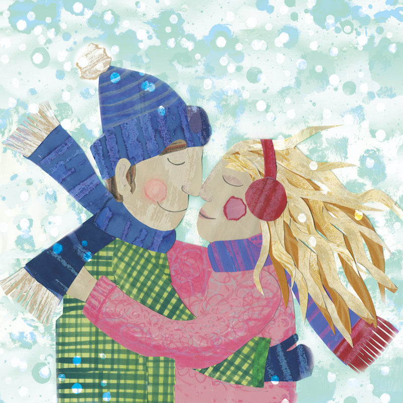 Eskimo Kiss | Christmas Card