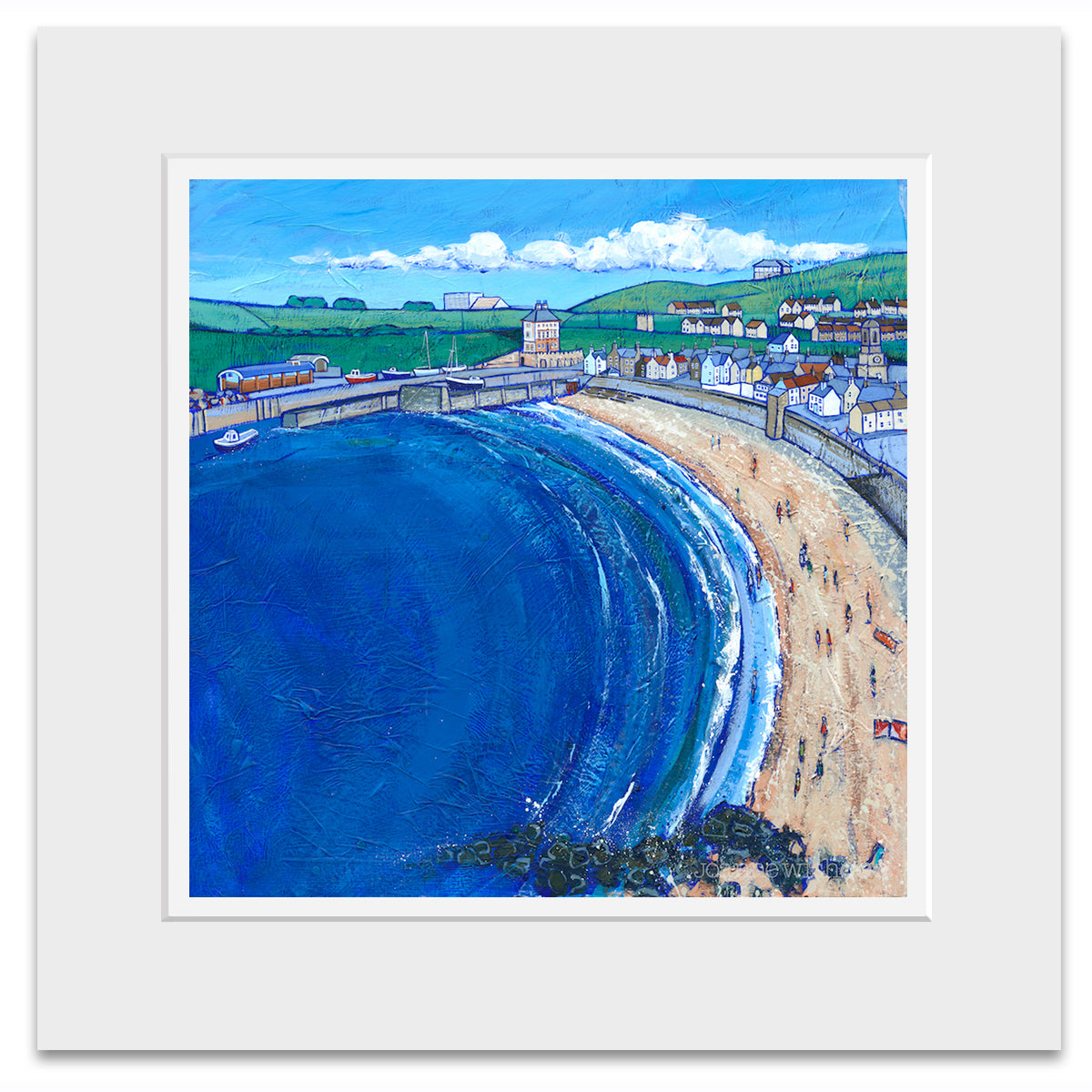 Eyemouth Beach Art Print