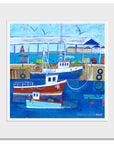 Fish Quay Boats - Art Print