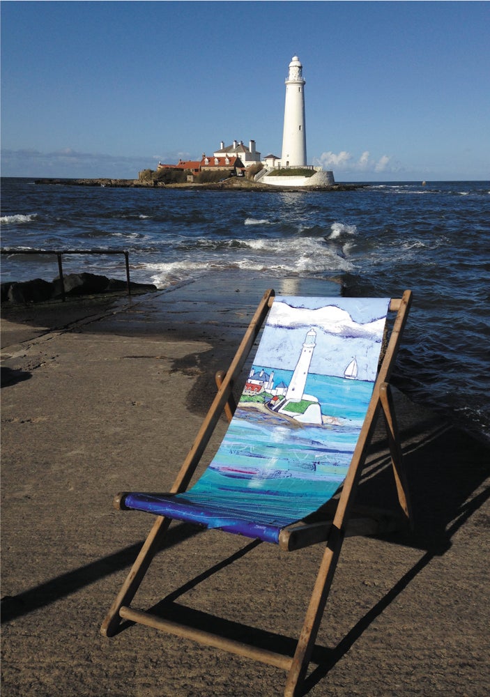 St Marys Lighthouse Deckchair