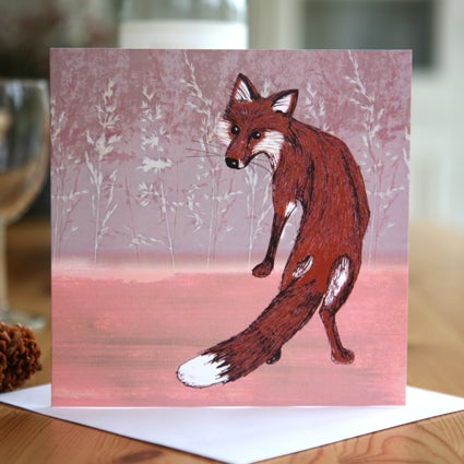 Fox - Greetings Card