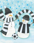 Geordie Snowmen | Christmas Card
