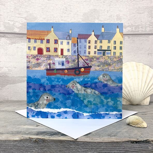 Harbour Seals - Card