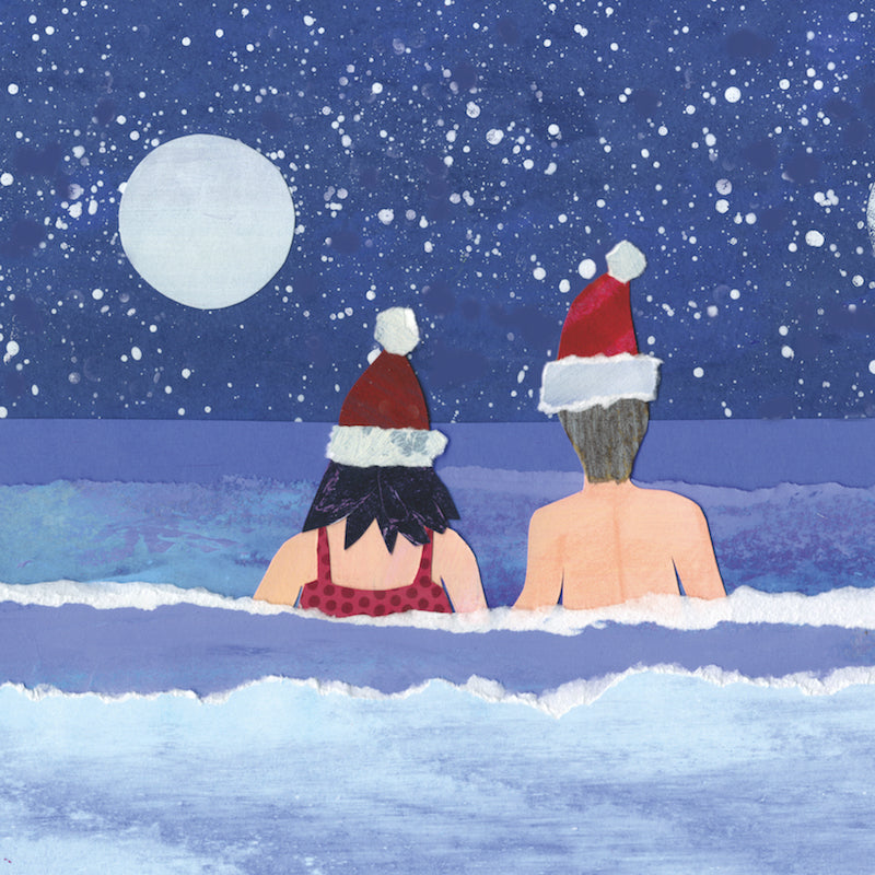 A Festive Dip - Wild Swimmers | Christmas Card